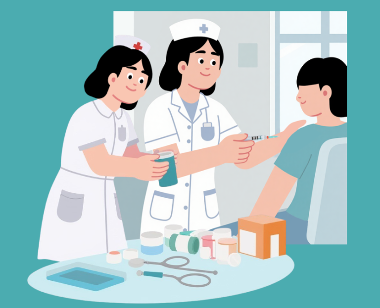 Reproductive system illustration