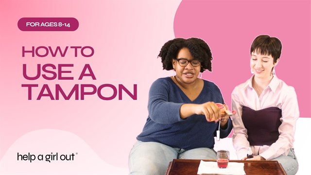 How to Use a Tampon